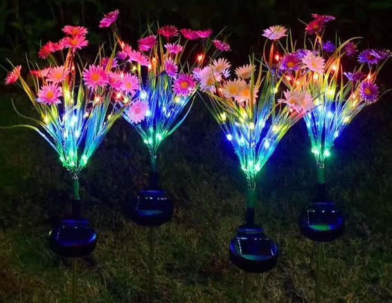 Solar Bloom Garden Lights
