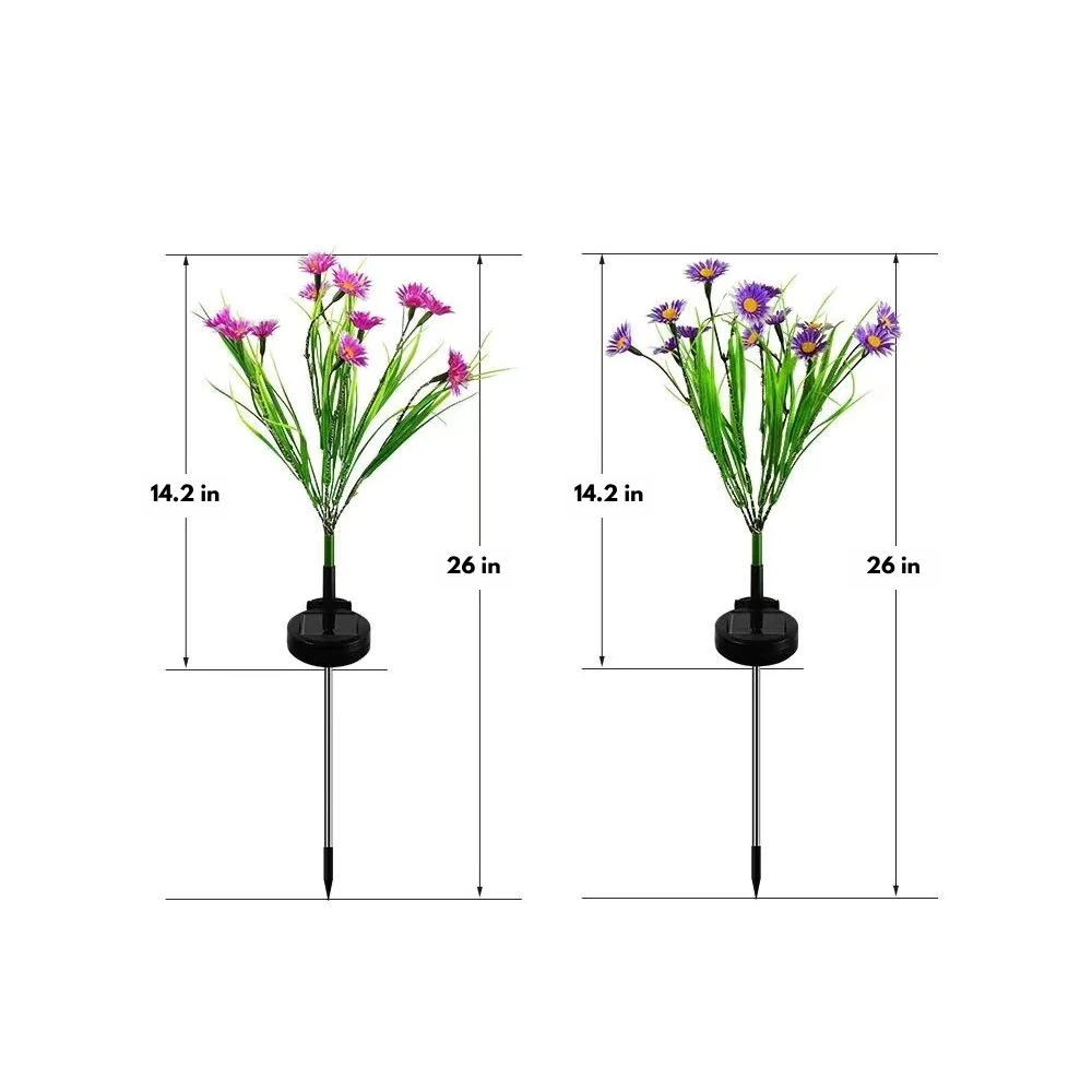 Solar Bloom Garden Lights